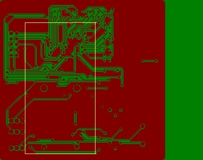 Beacon PCB bottom side
